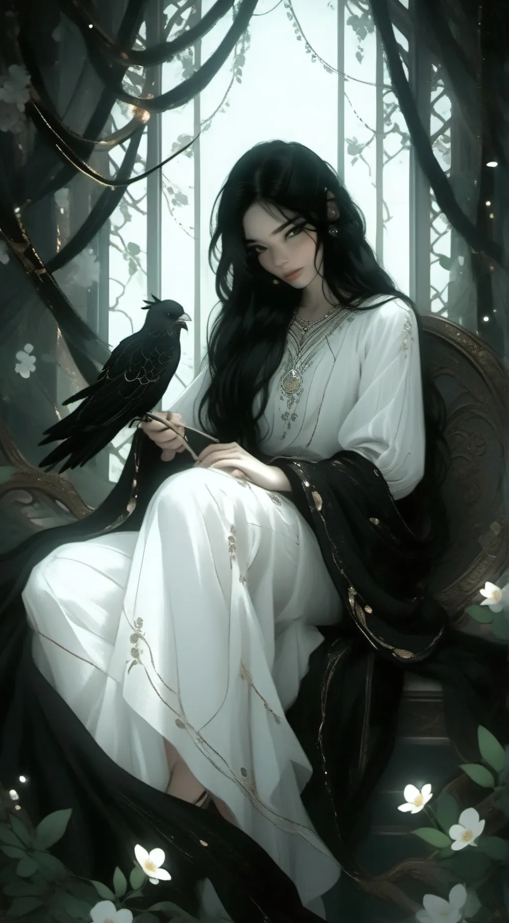 ai character: ella background