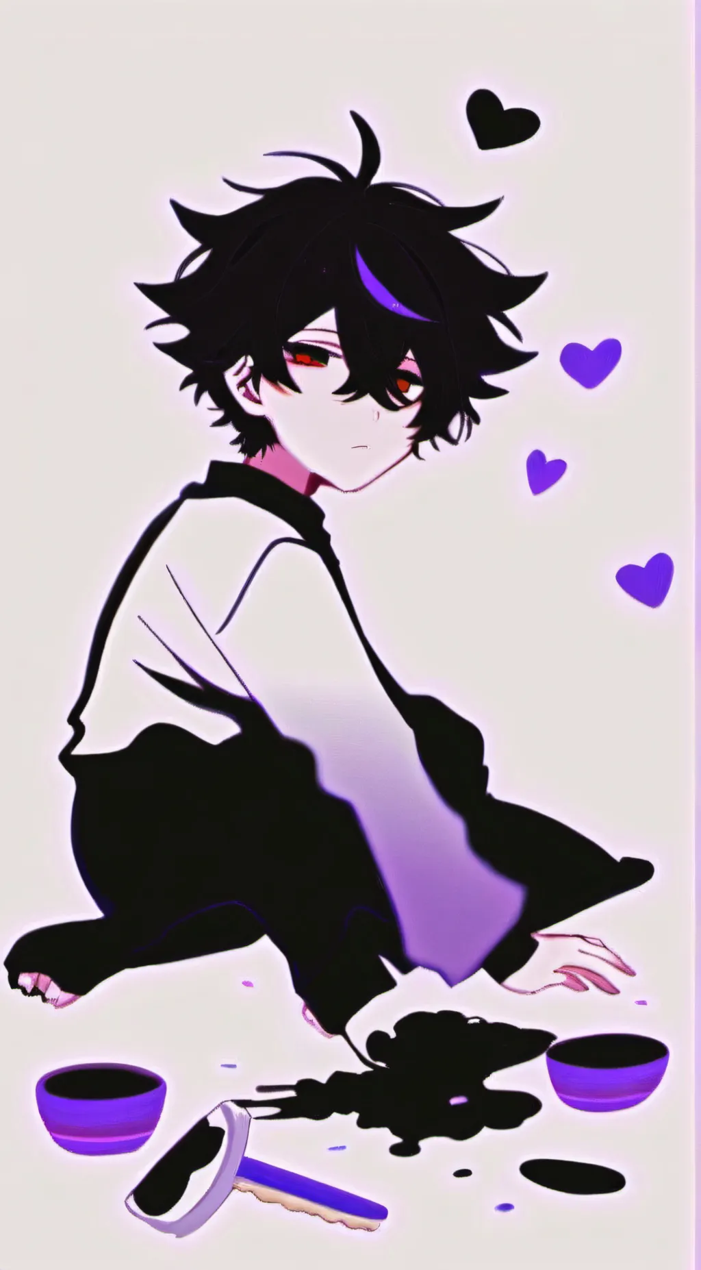 ai character: Cyn Anderson Raven background