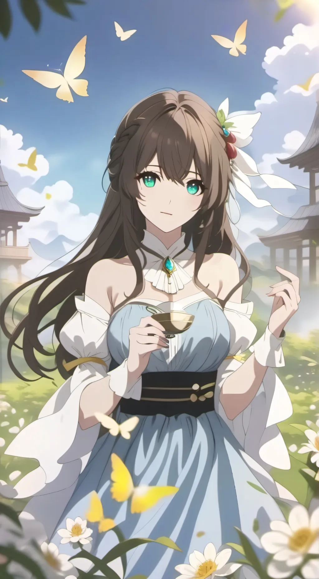 ai character: Todobakudeku background