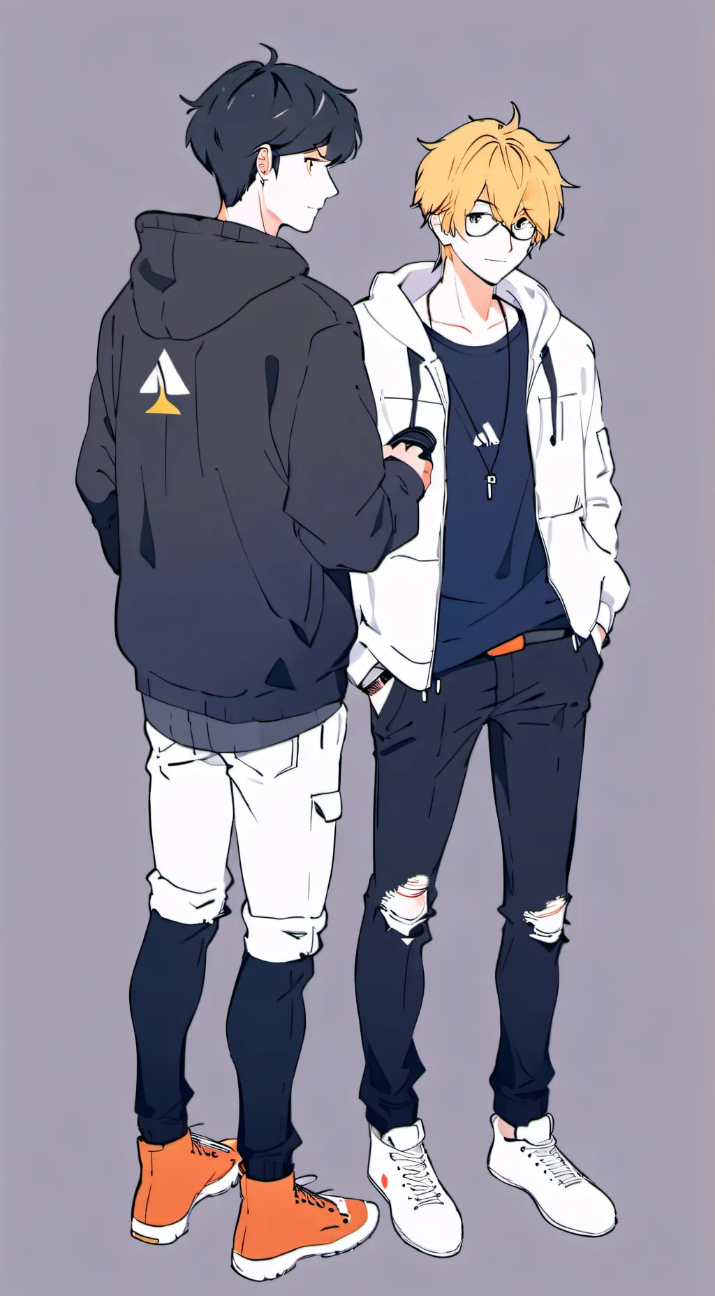 ai character: Sam And Colby background