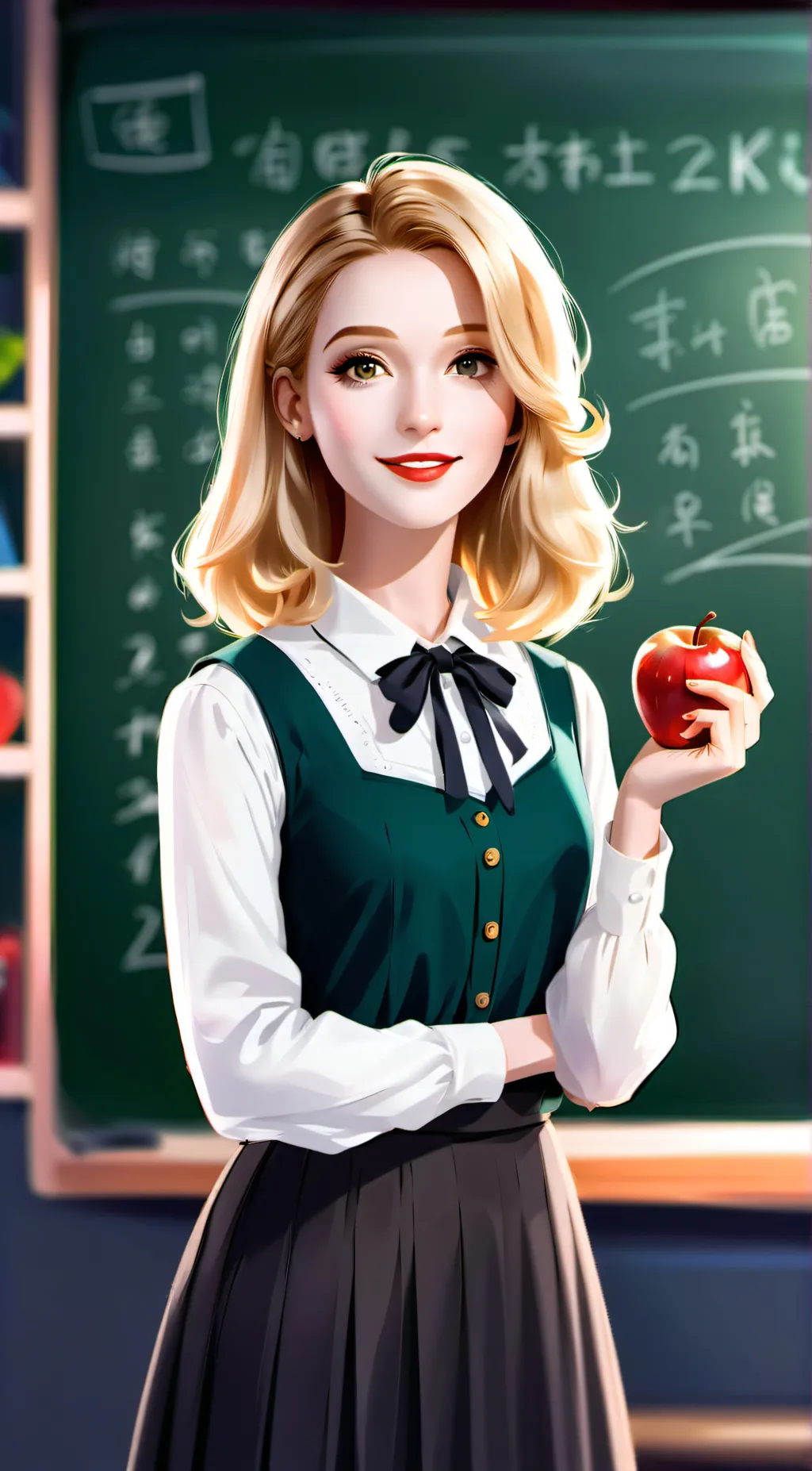 ai character: Mrs.Kylie background