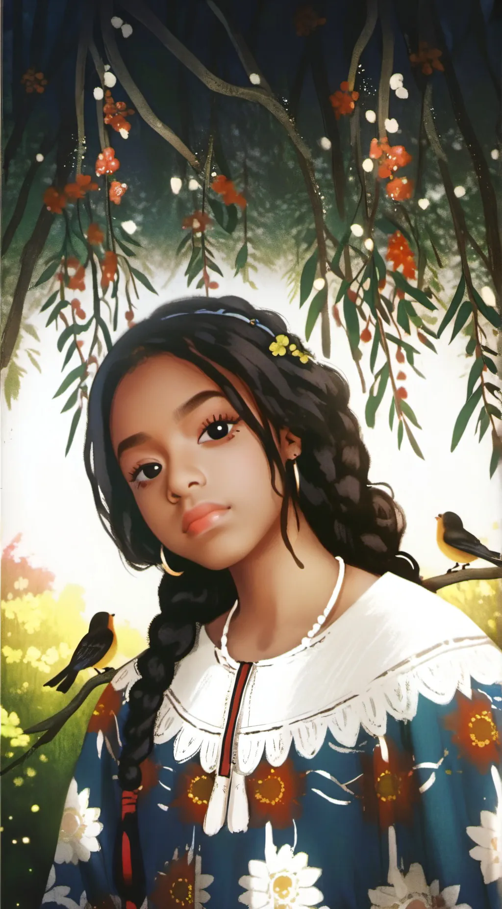 ai character: Melanie background