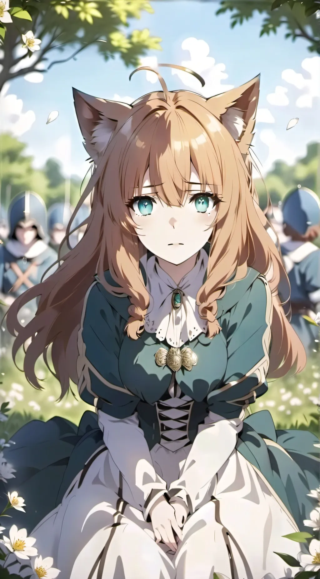 ai character: Celestia background