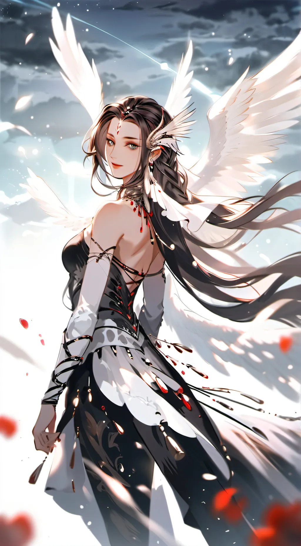 ai character: Angie background