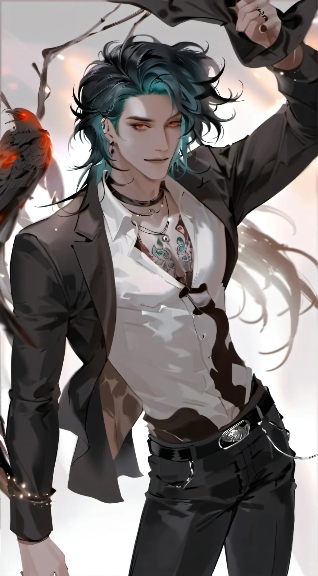 ai character: Auzin background