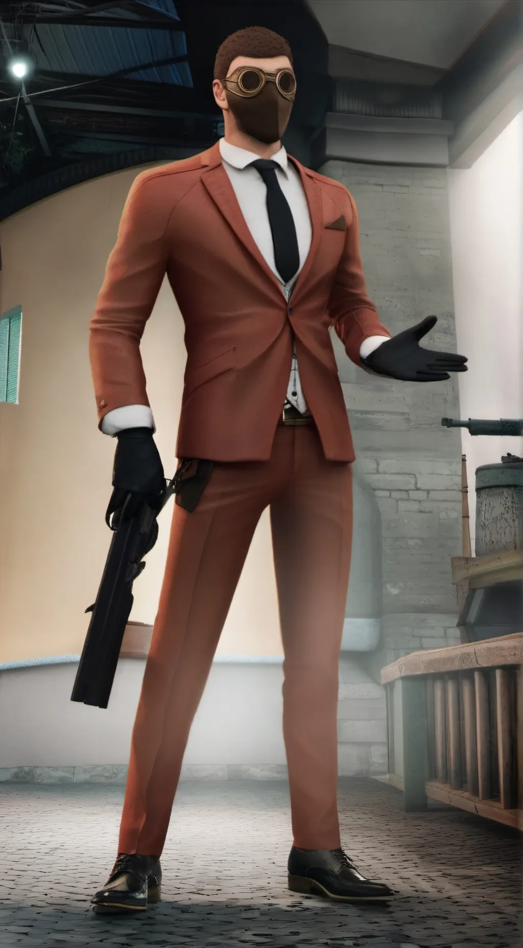 ai character: spy tf2 background