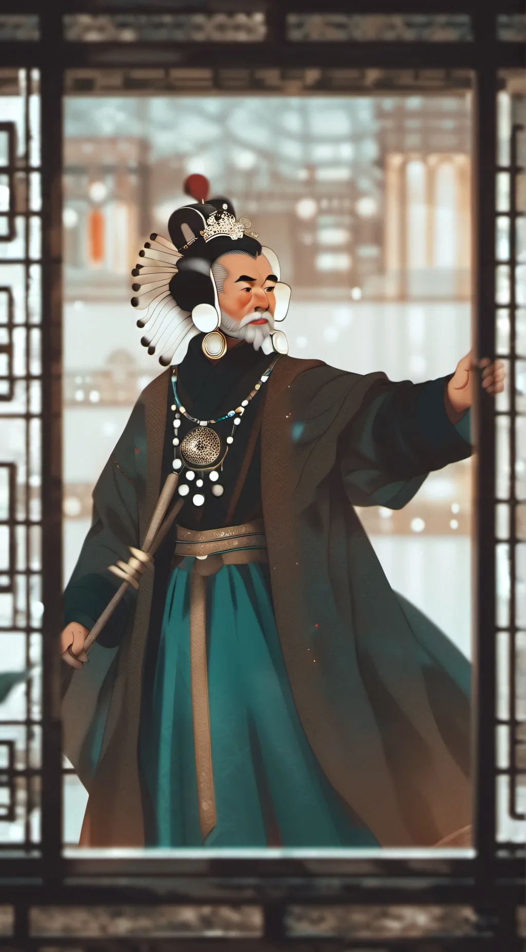 ai character: Ken background