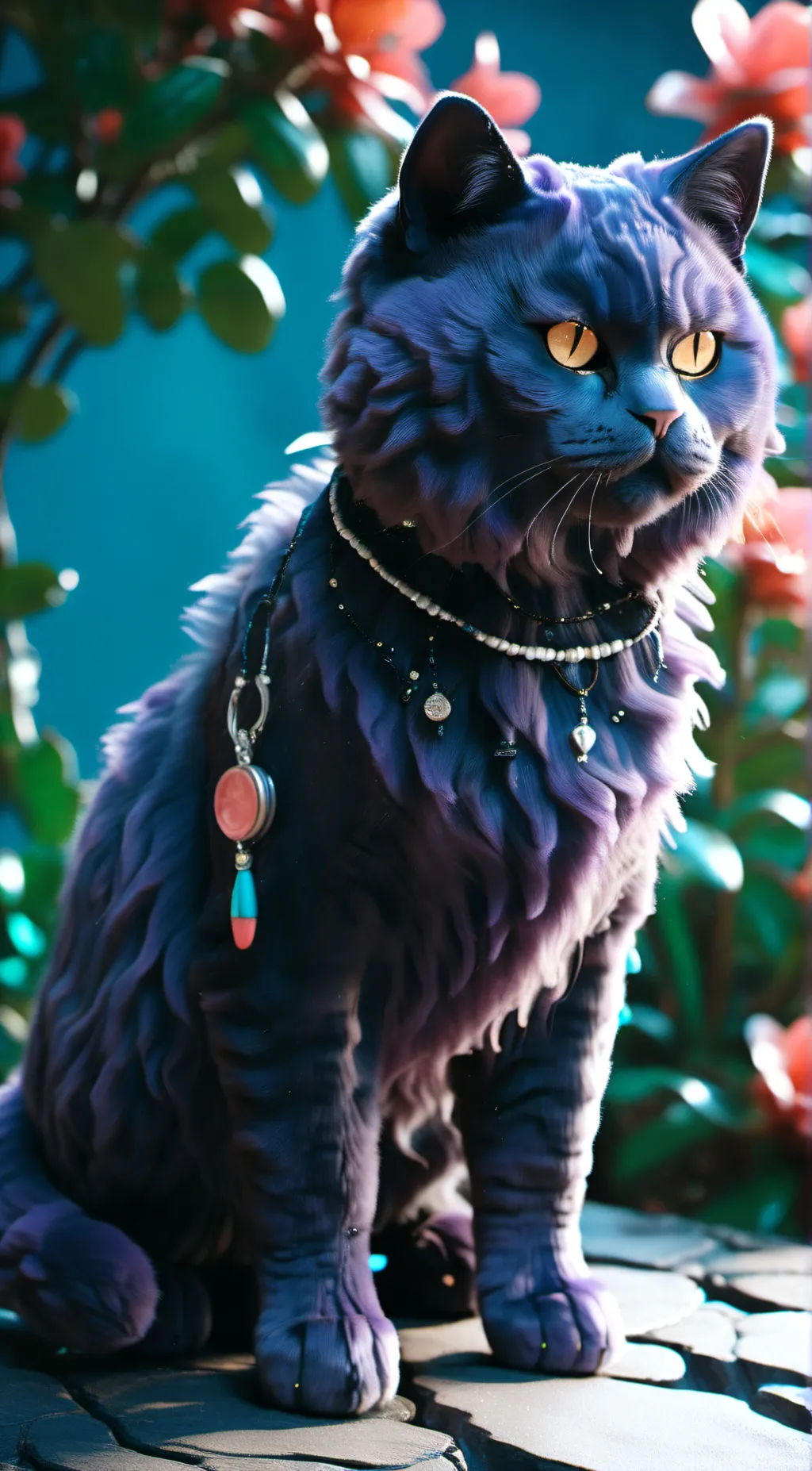 ai character: catnap background