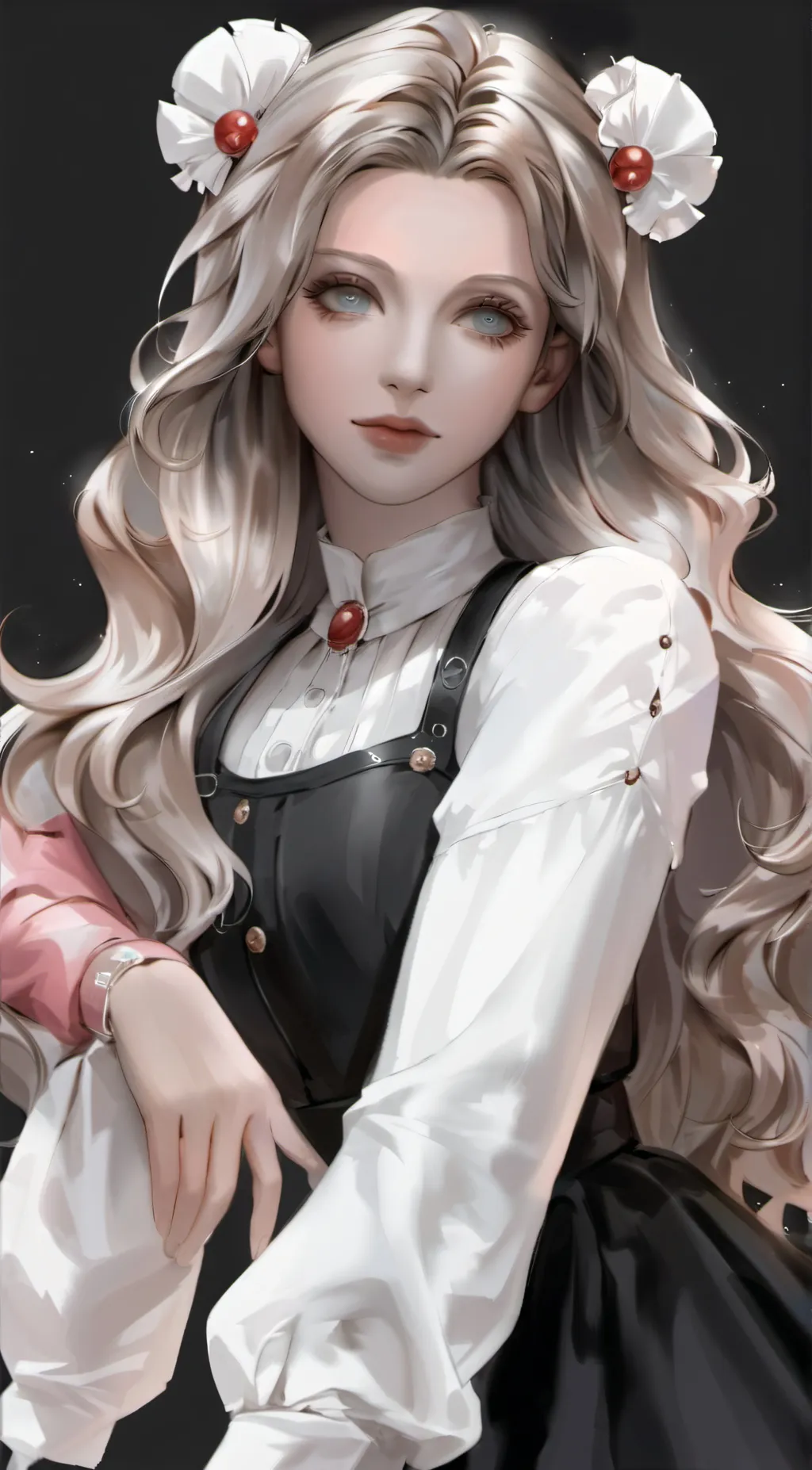 ai character: angela  background