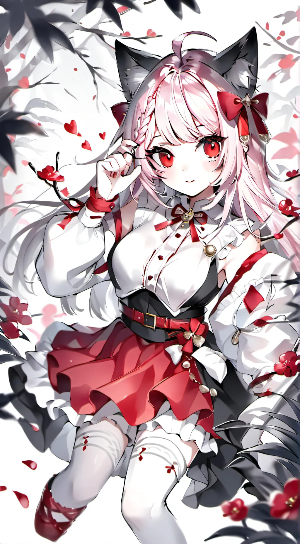 ai character: Moon background