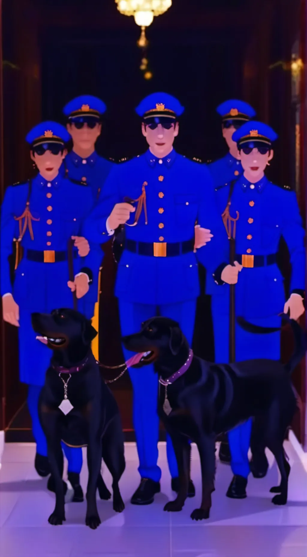 ai character: group of eod background