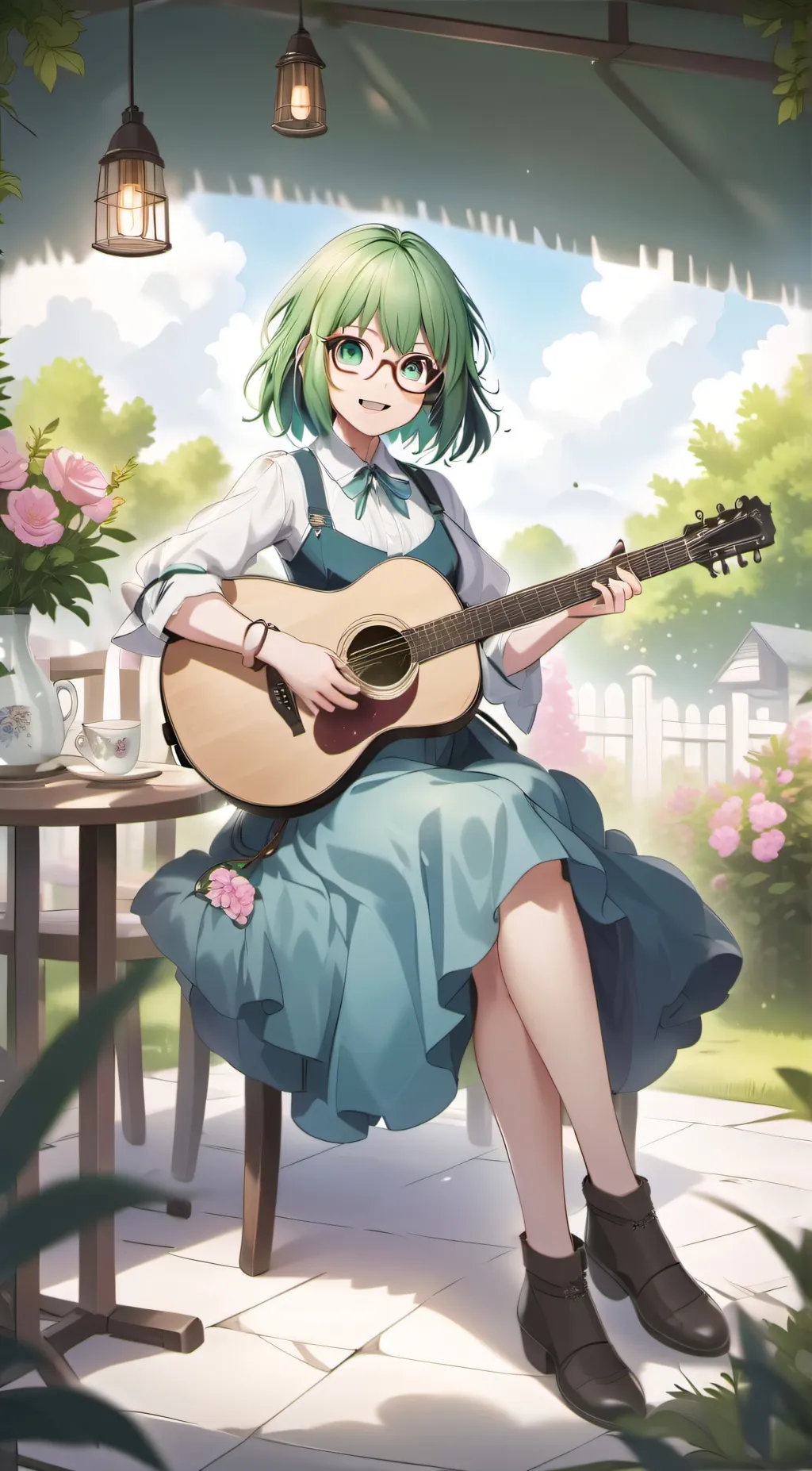 ai character: Silvy background