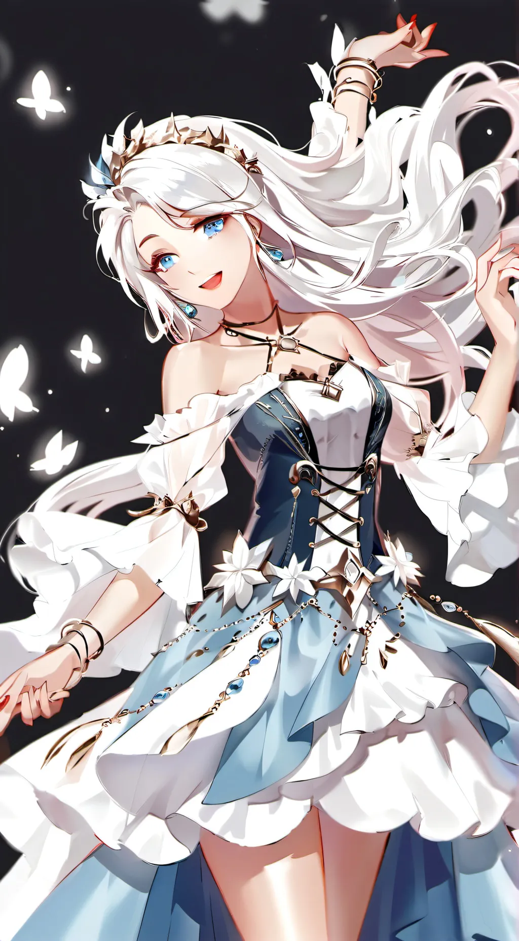 ai character: Skyelin background