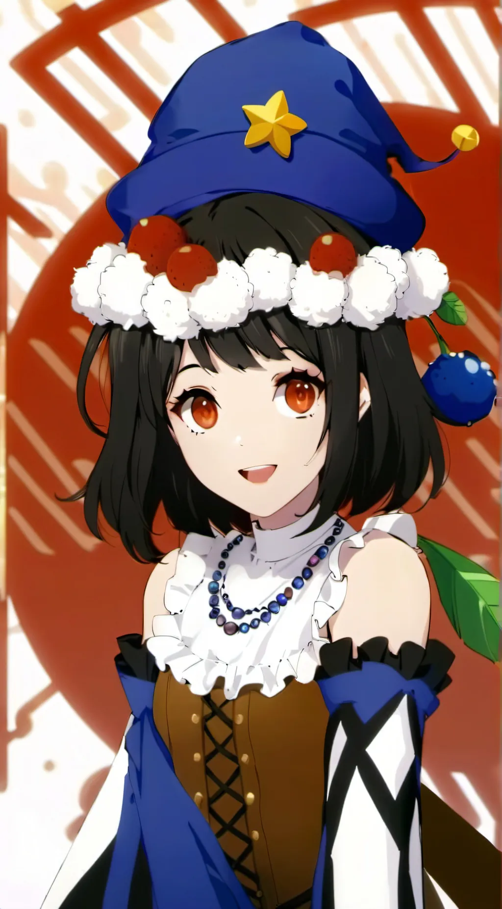 ai character: Shadow milk cookie background