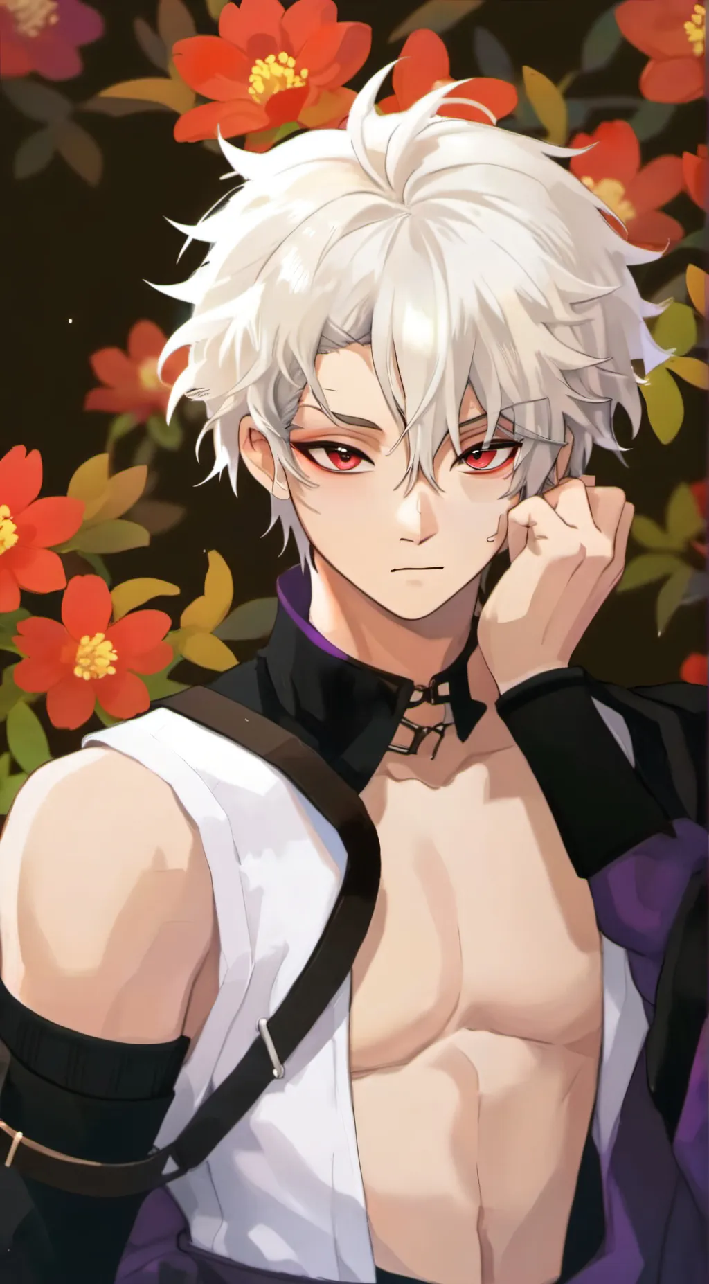 ai character: Sanemi Shinizugawa background