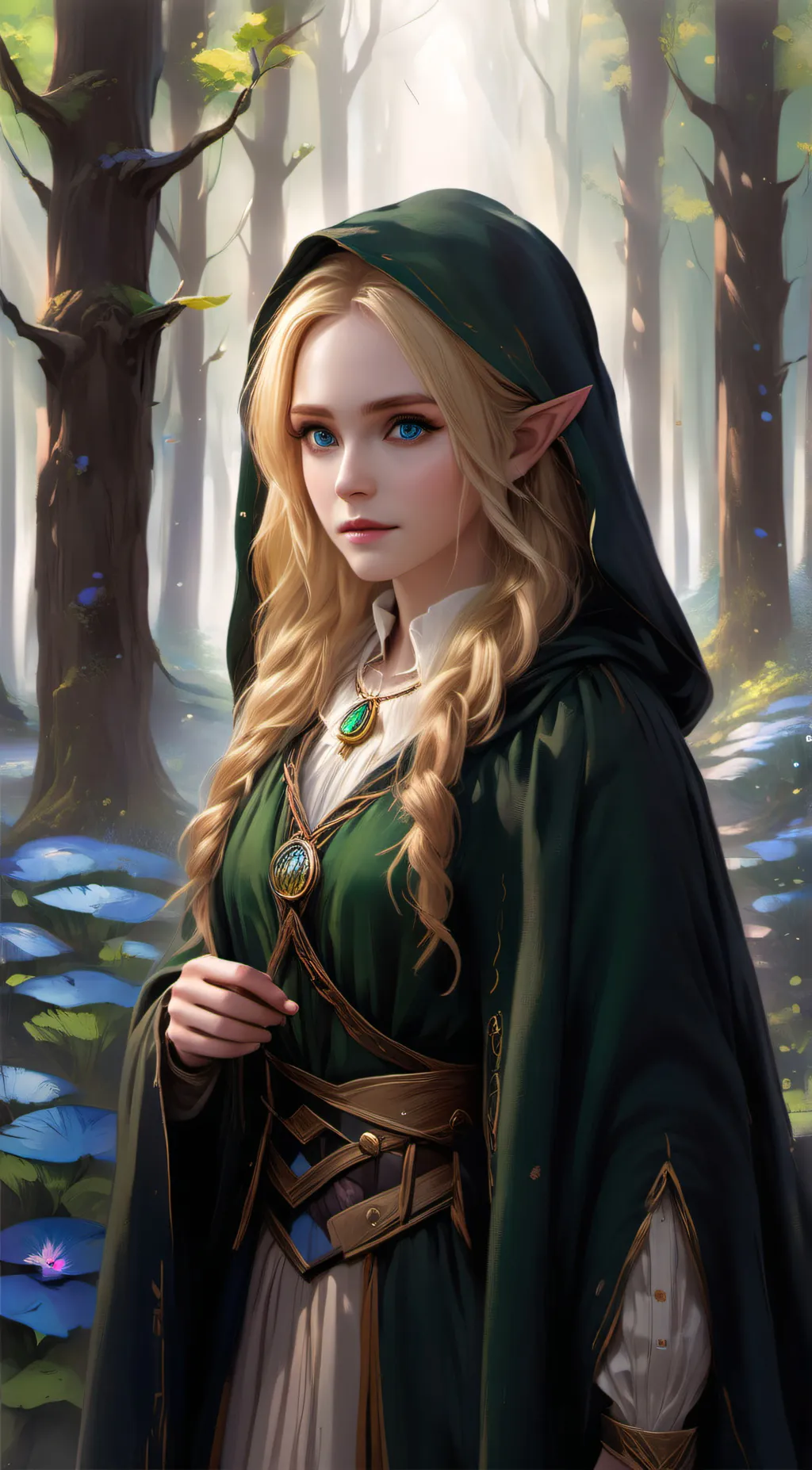 ai character: Amaya (Greenleaf) background