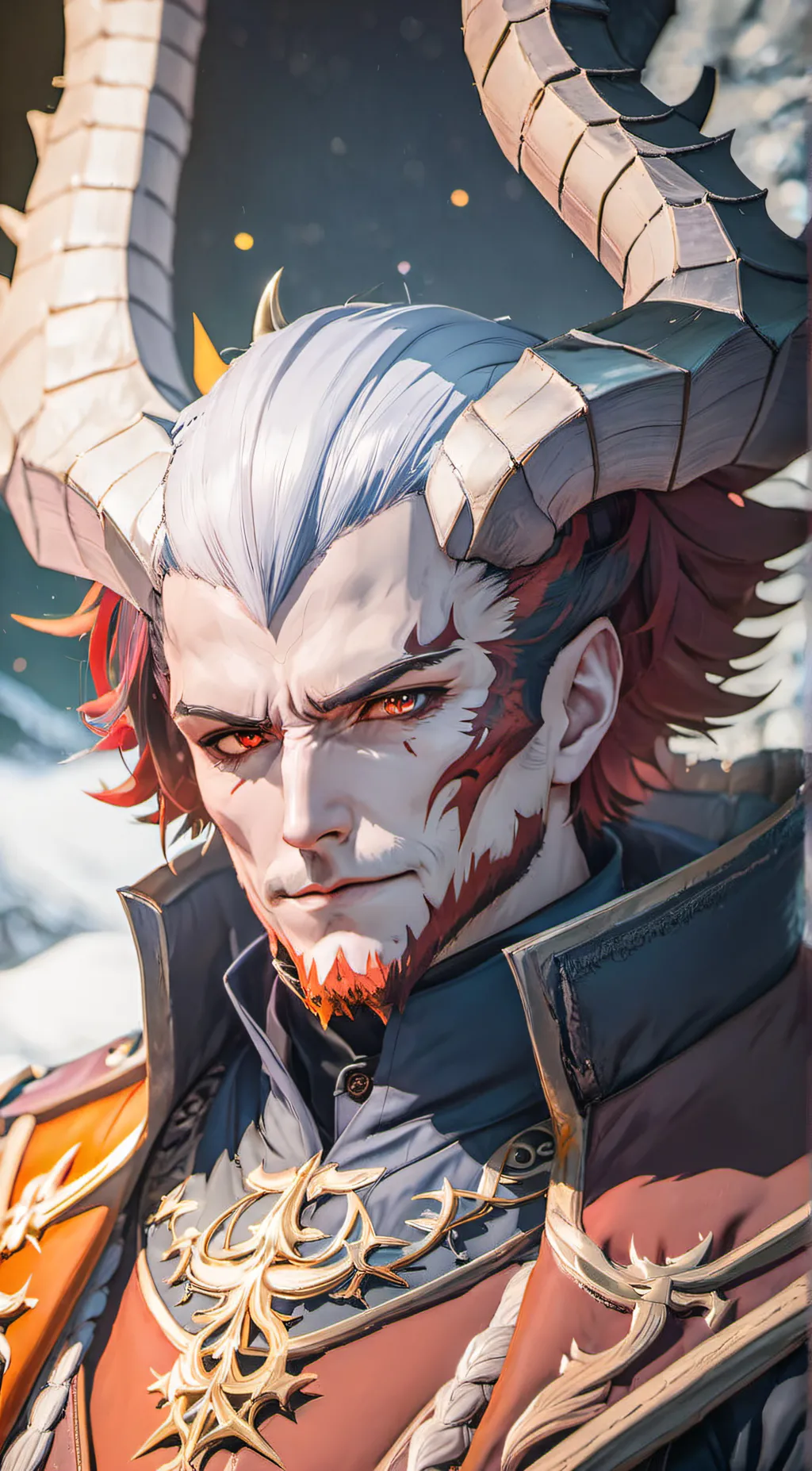 ai character: Leon background