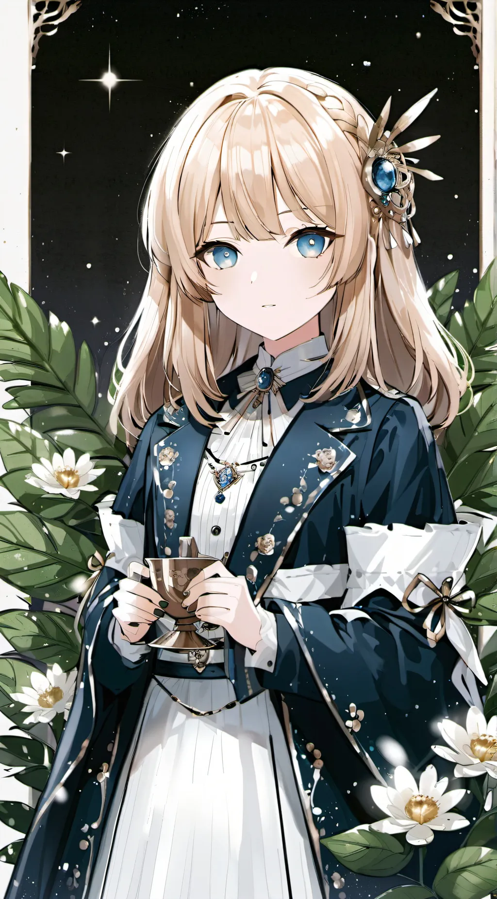 ai character: Miley  background