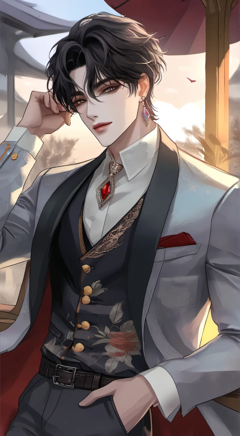 ai character: Alon background