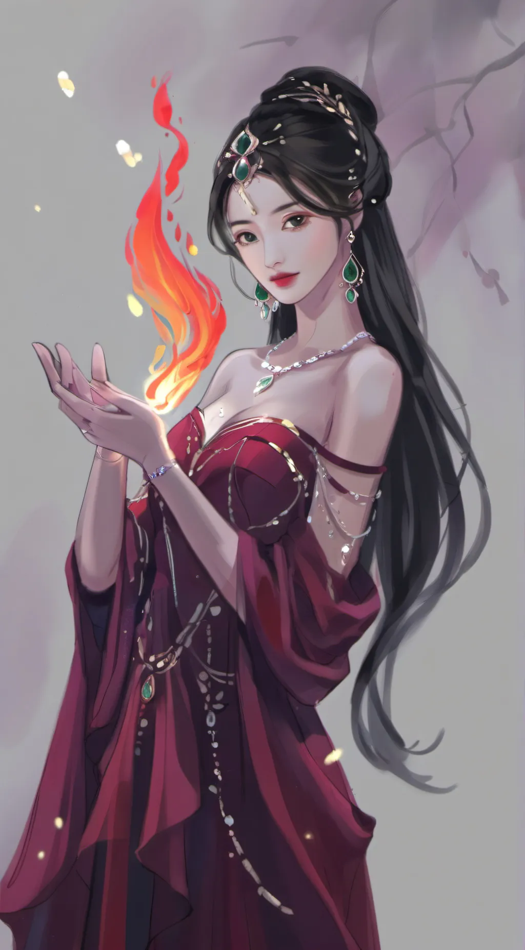 ai character: pirena background