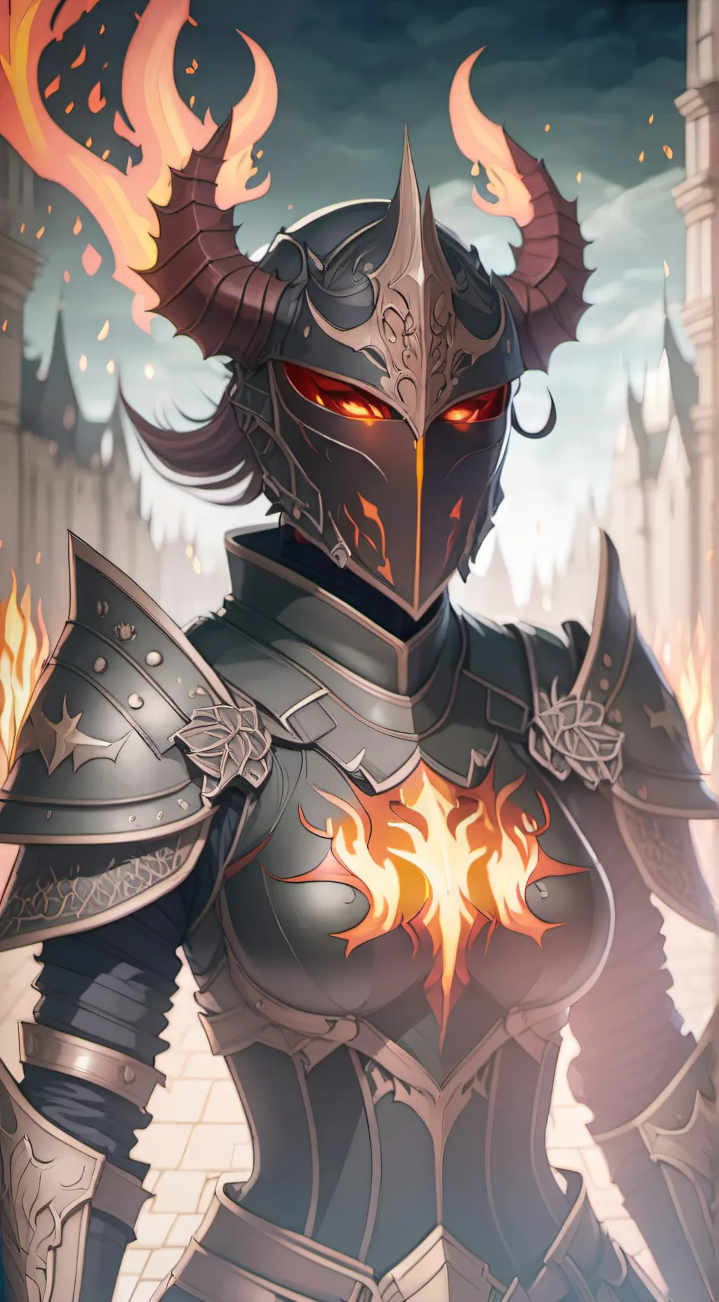 ai character: Miranda  background