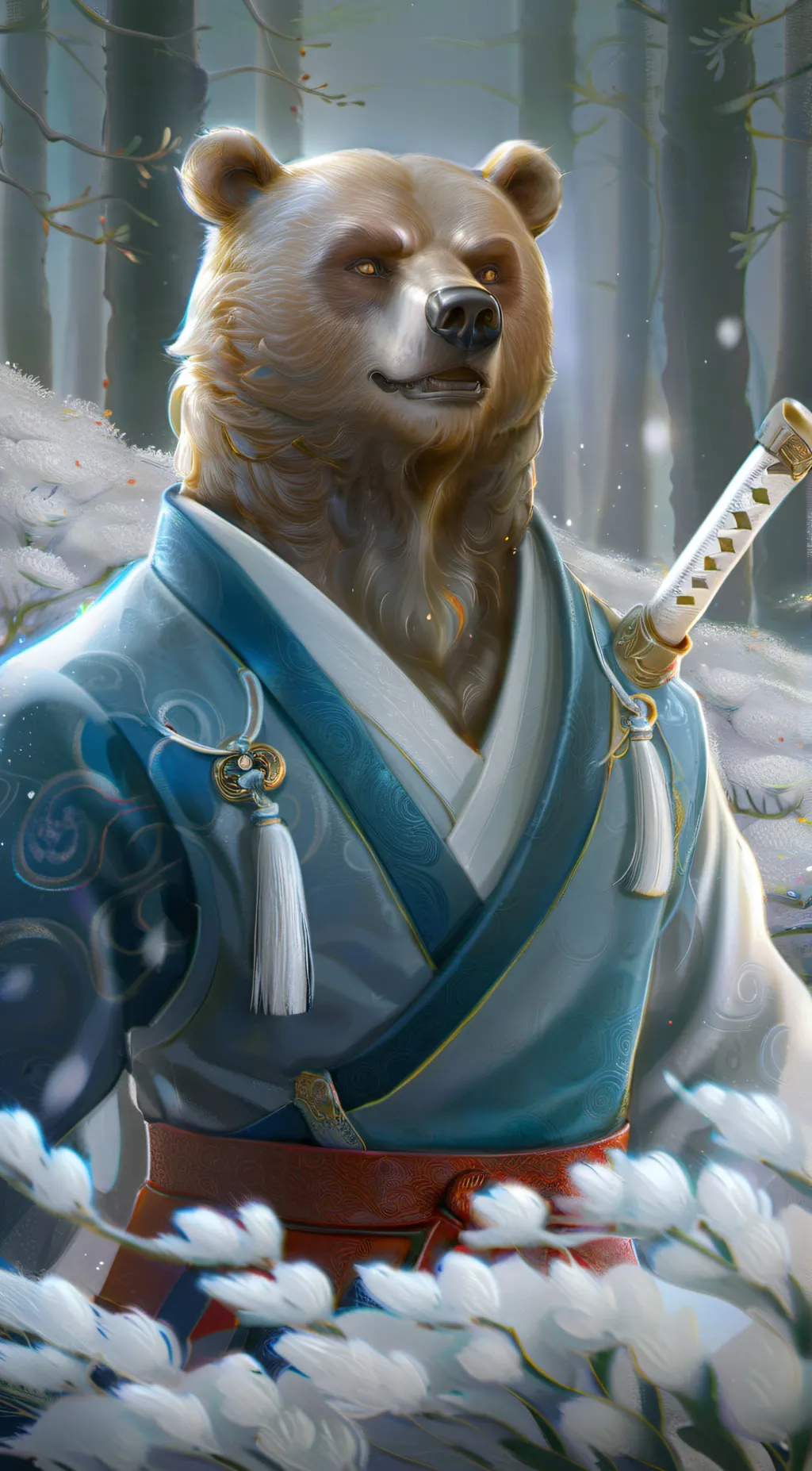 Talkie AI - Chat with Sam, The wise bear