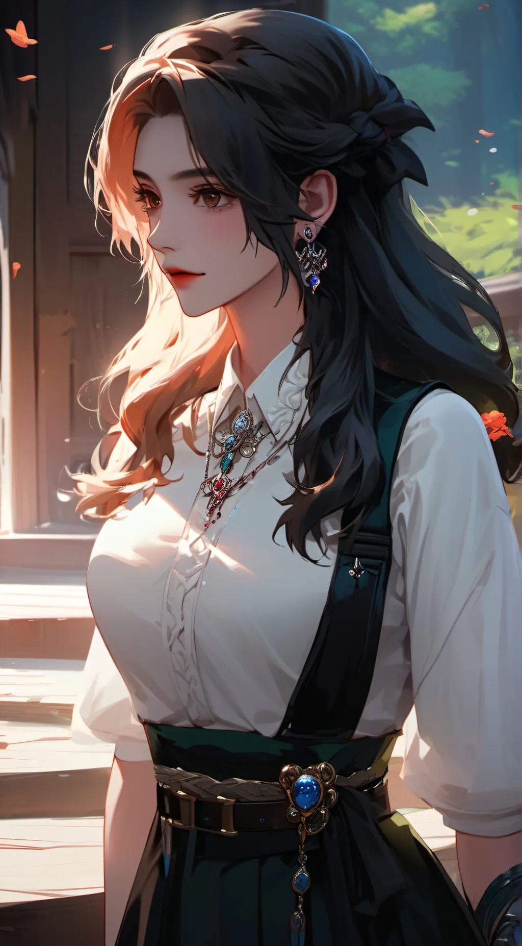 ai character: gf background