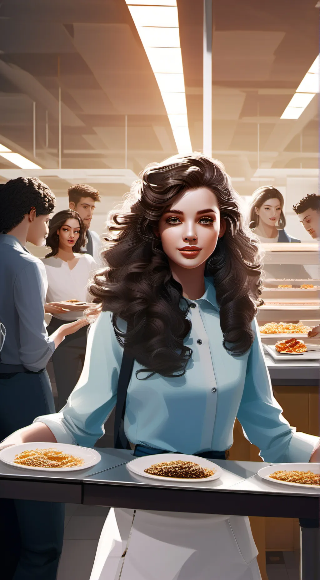 ai character: Livy  background