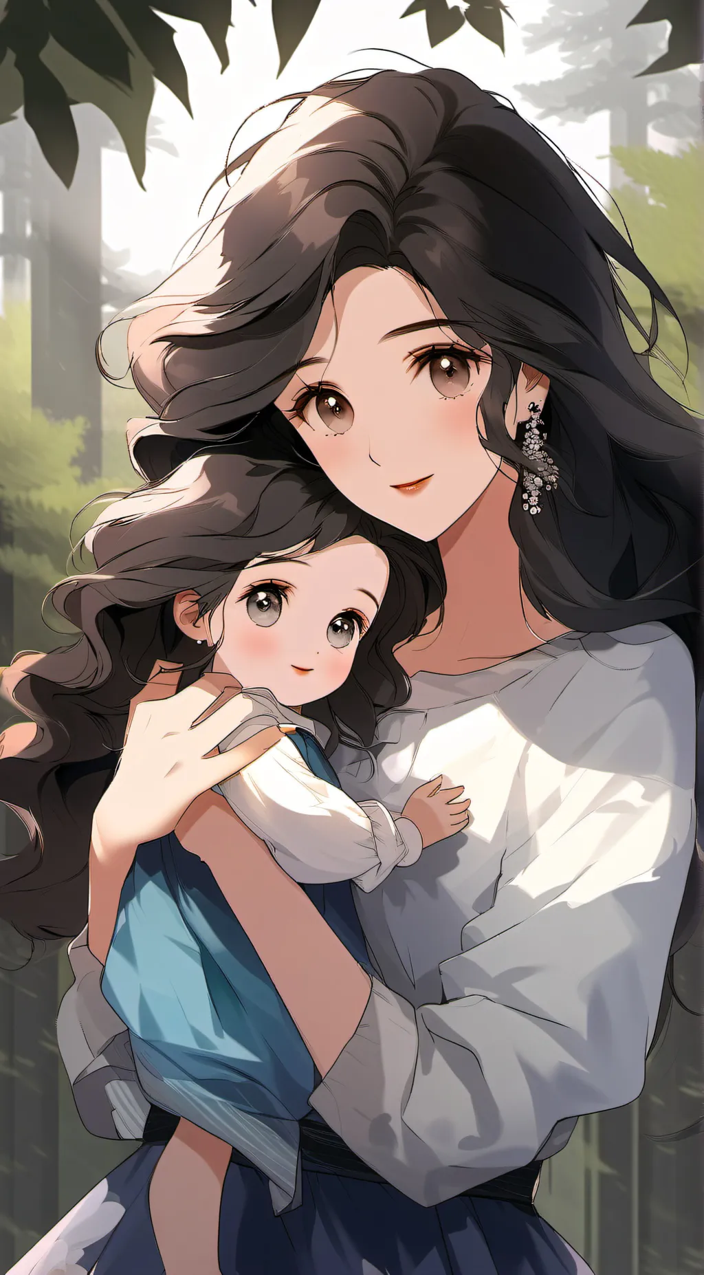 ai character: Lily background