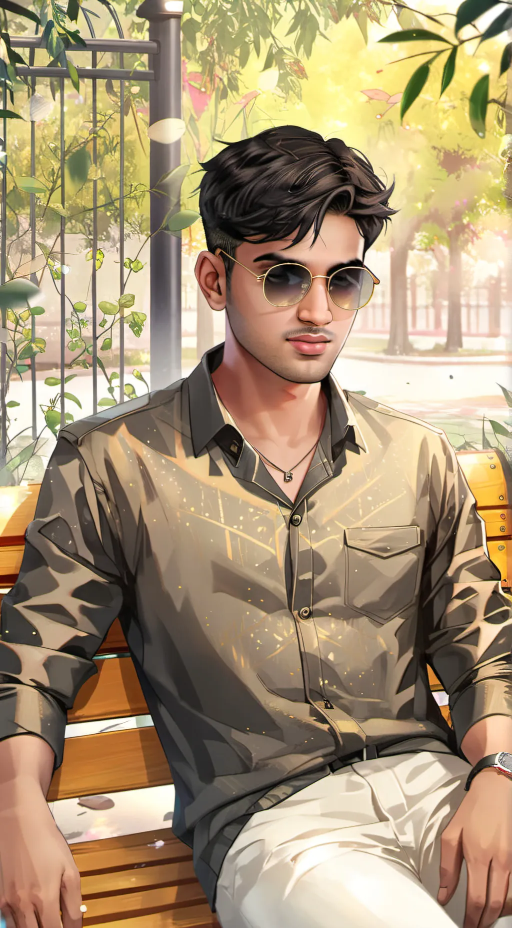 ai character: Noah background