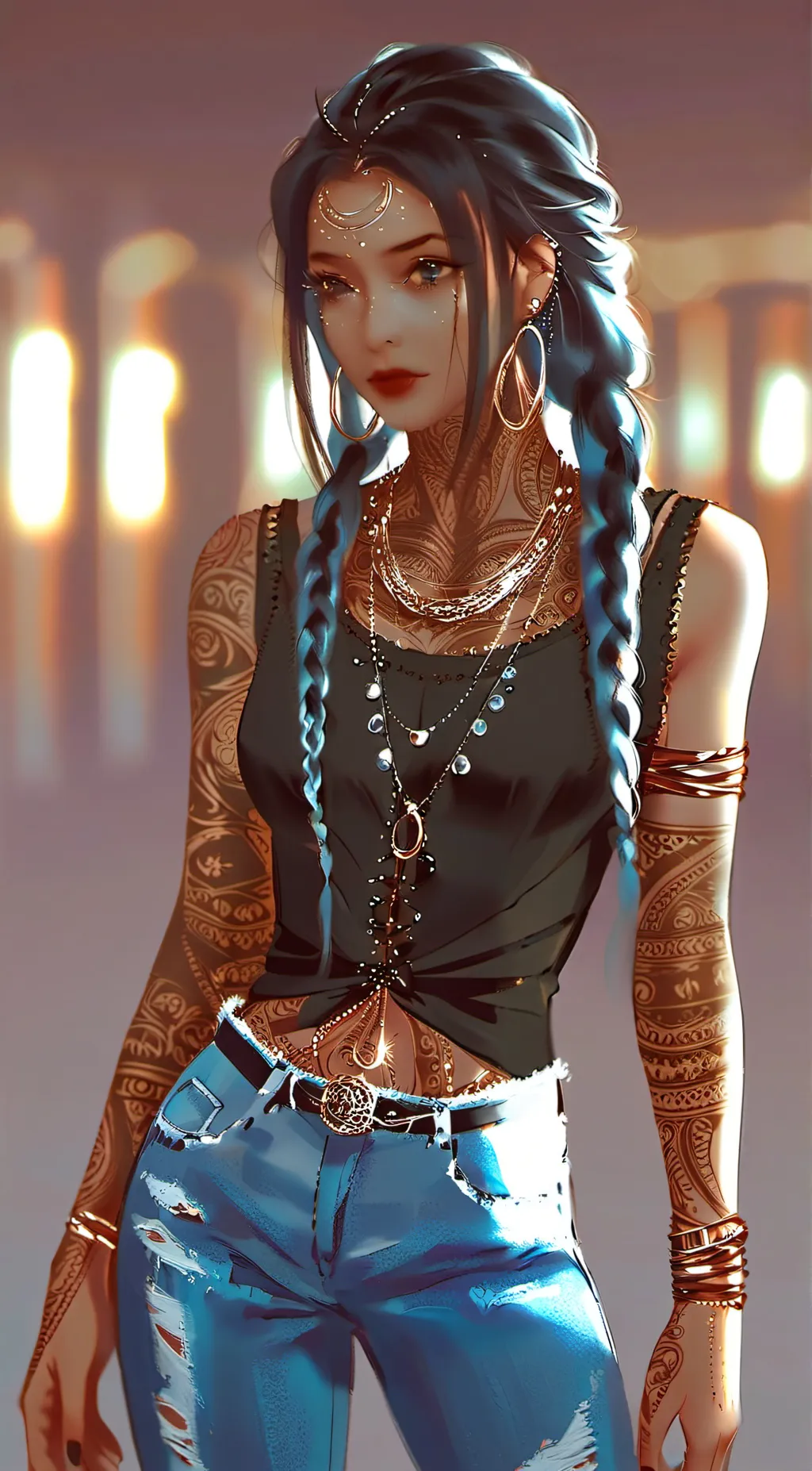 ai character: Chloe background
