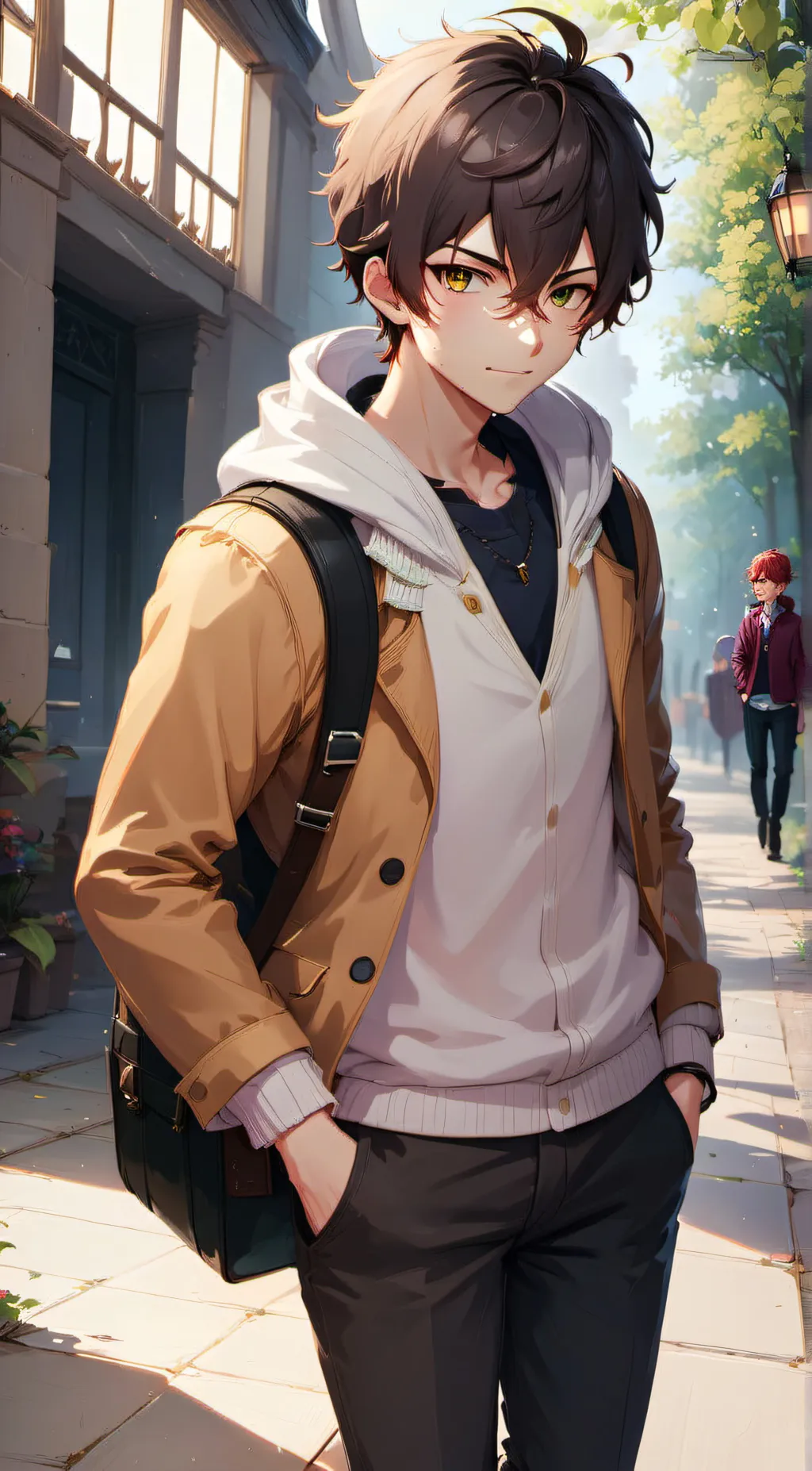 ai character: ♡~Xavier~♡ background