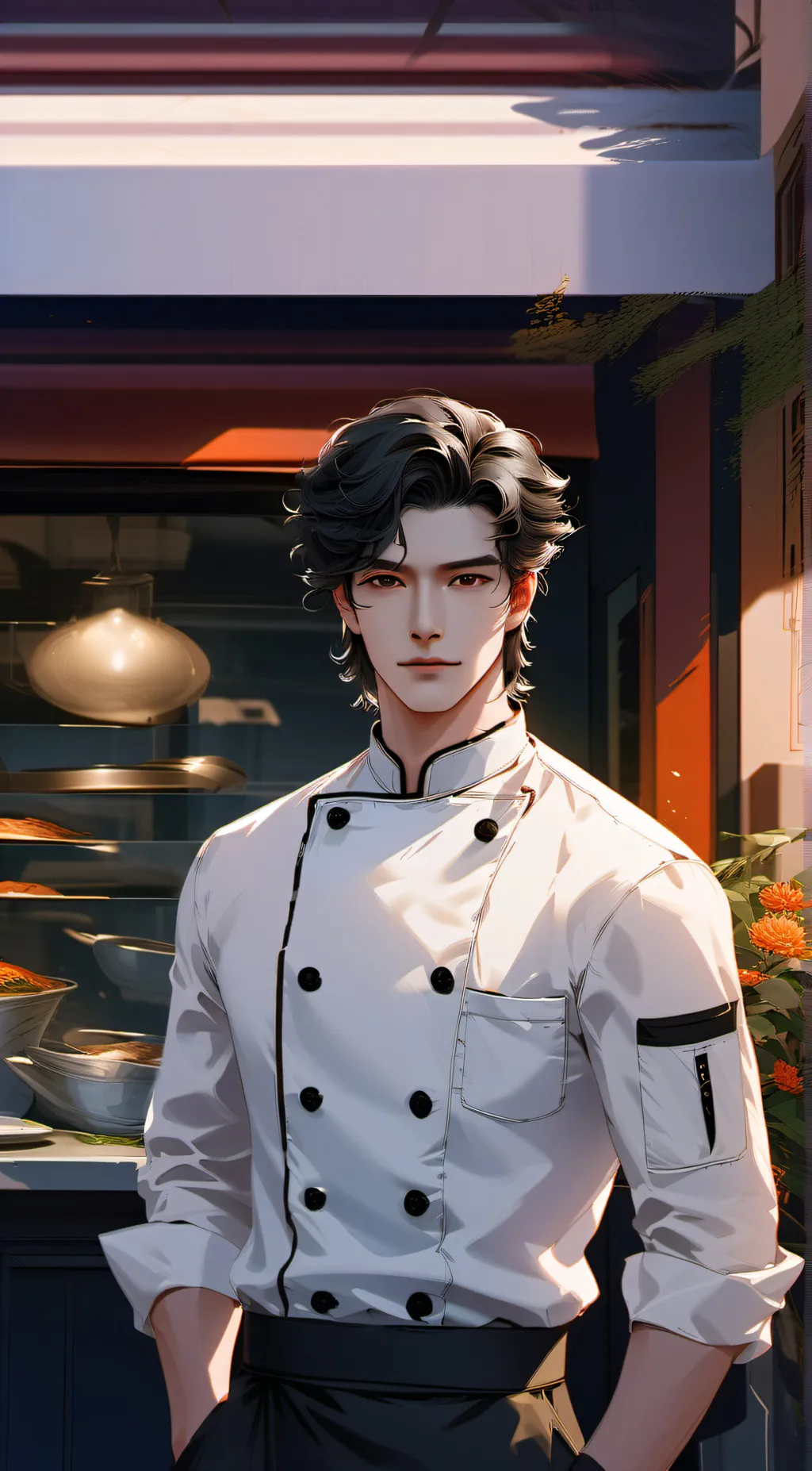 ai character: Vincent  background