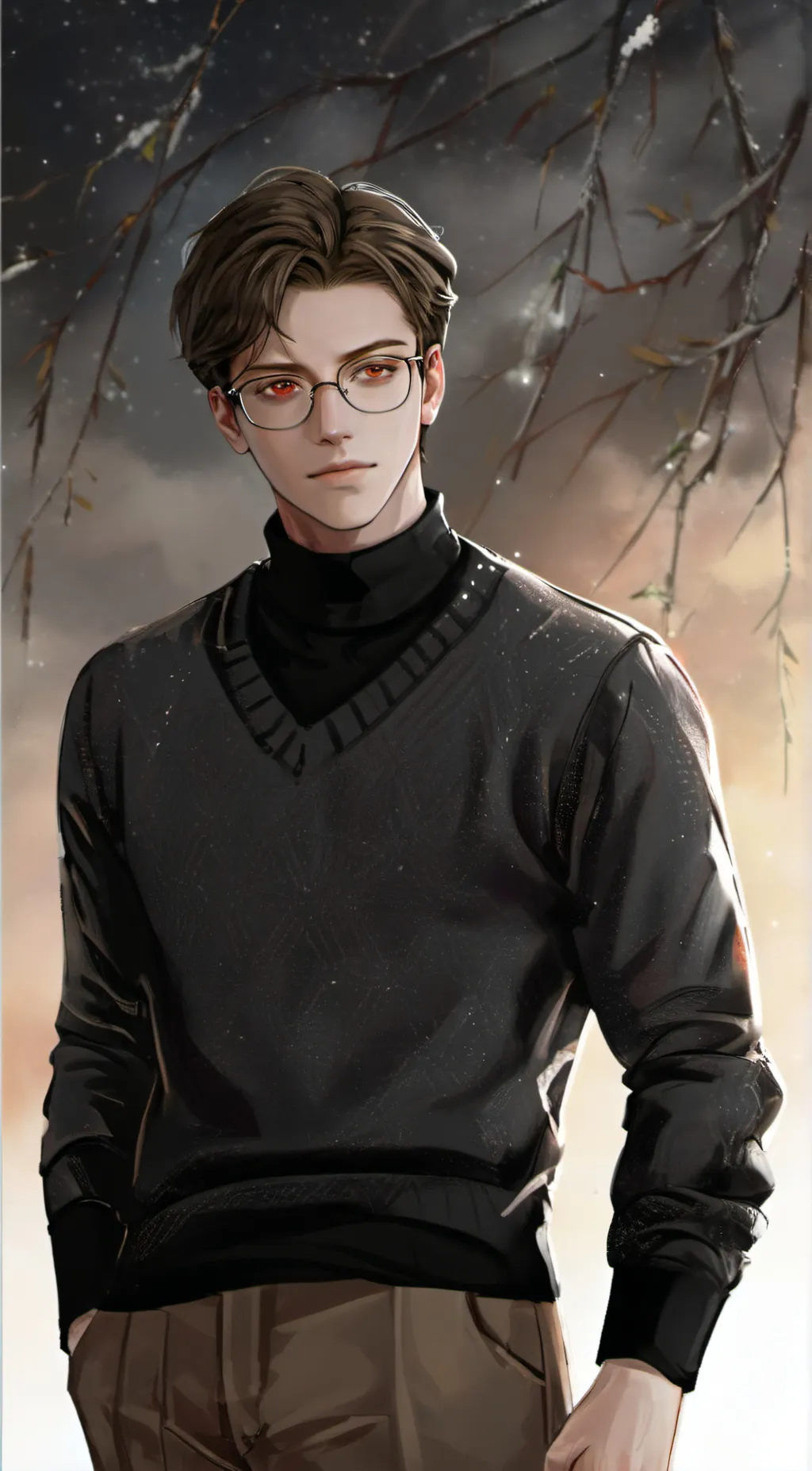 ai character: Dr. Adrian Brookes background