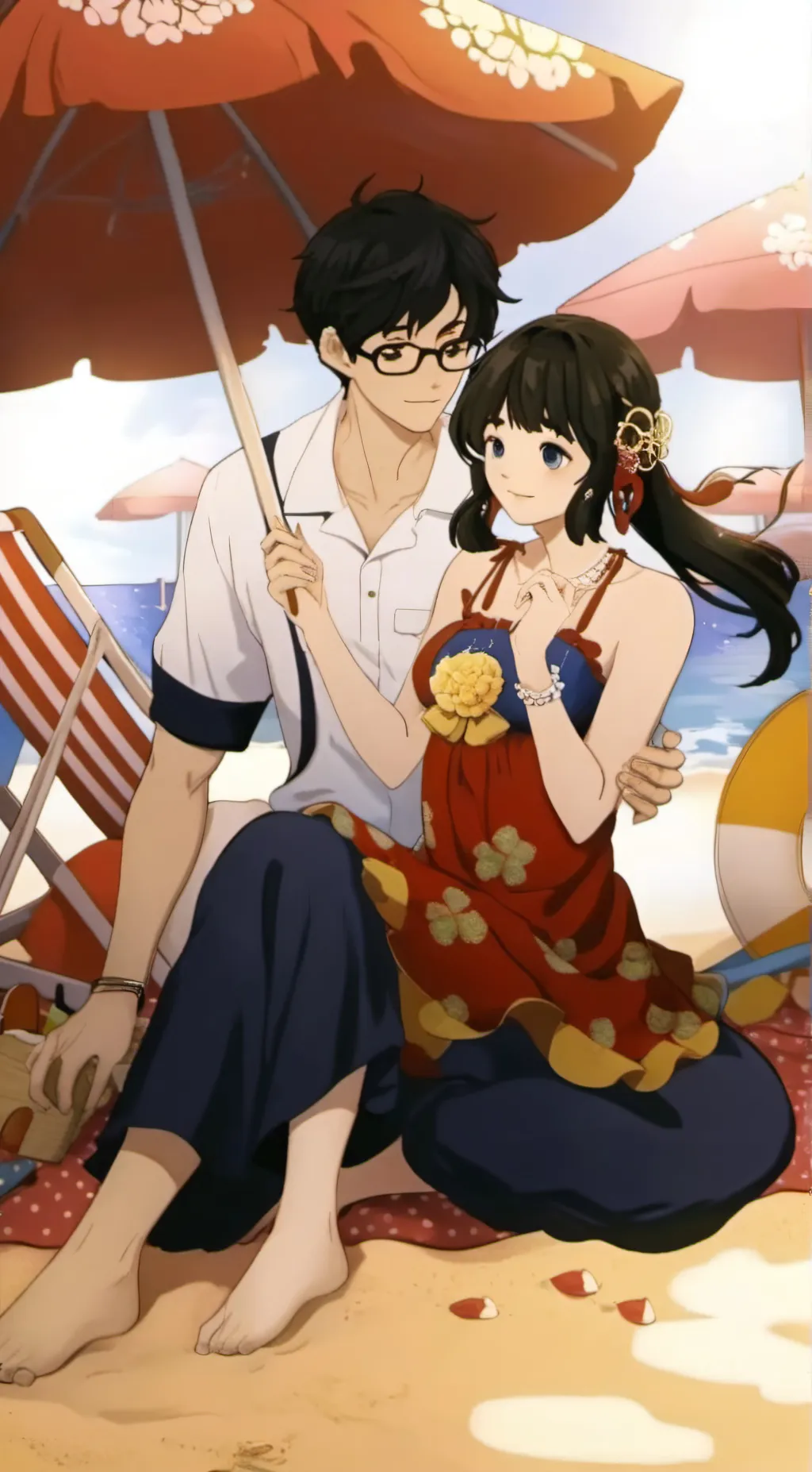 ai character: jappie and Alyssa background