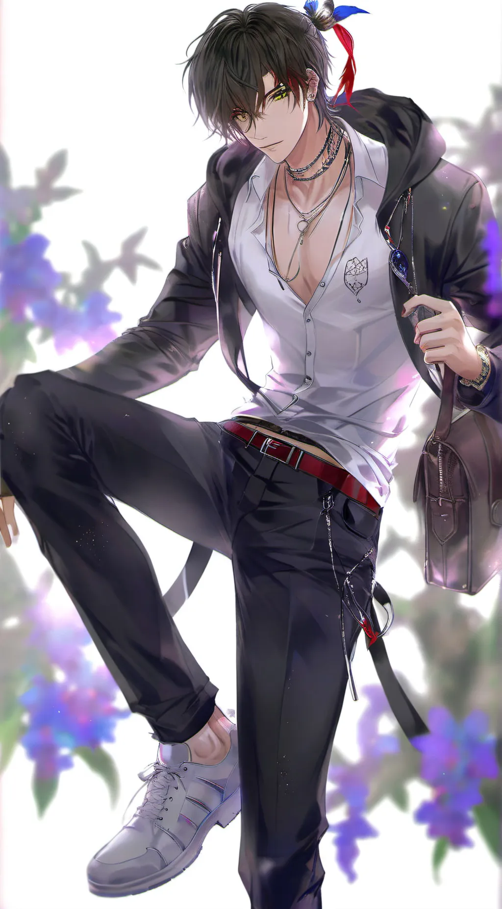 ai character: Asher background