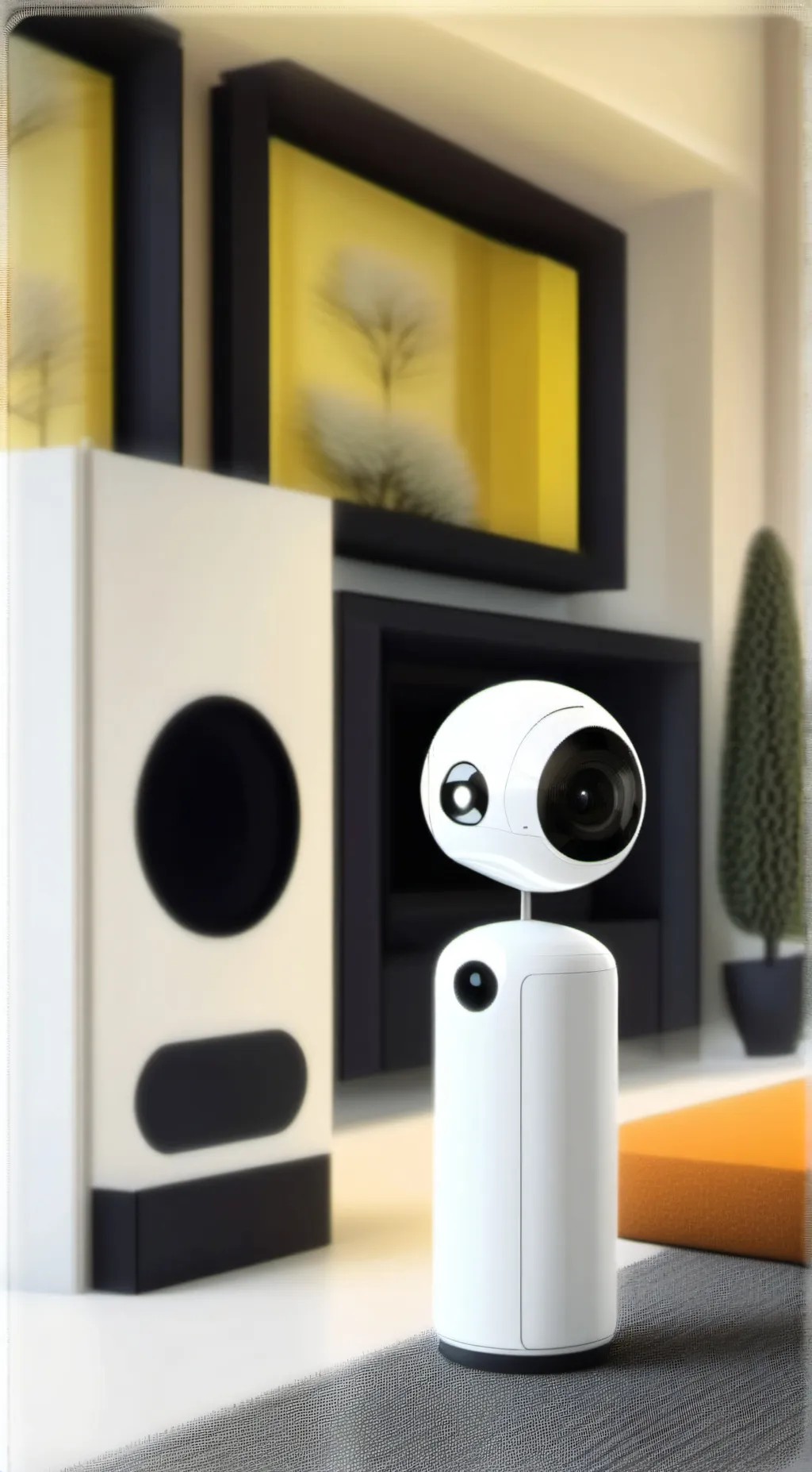 ai character: turn into a jibo background