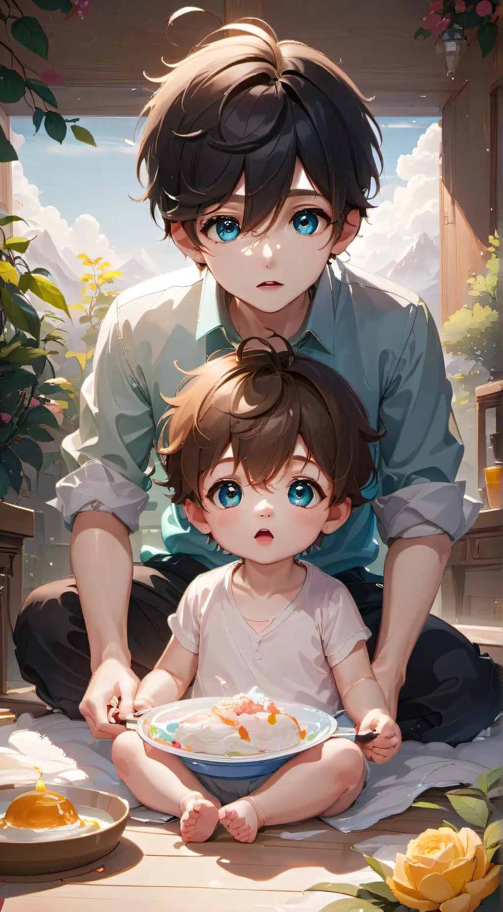 ai character: Max background