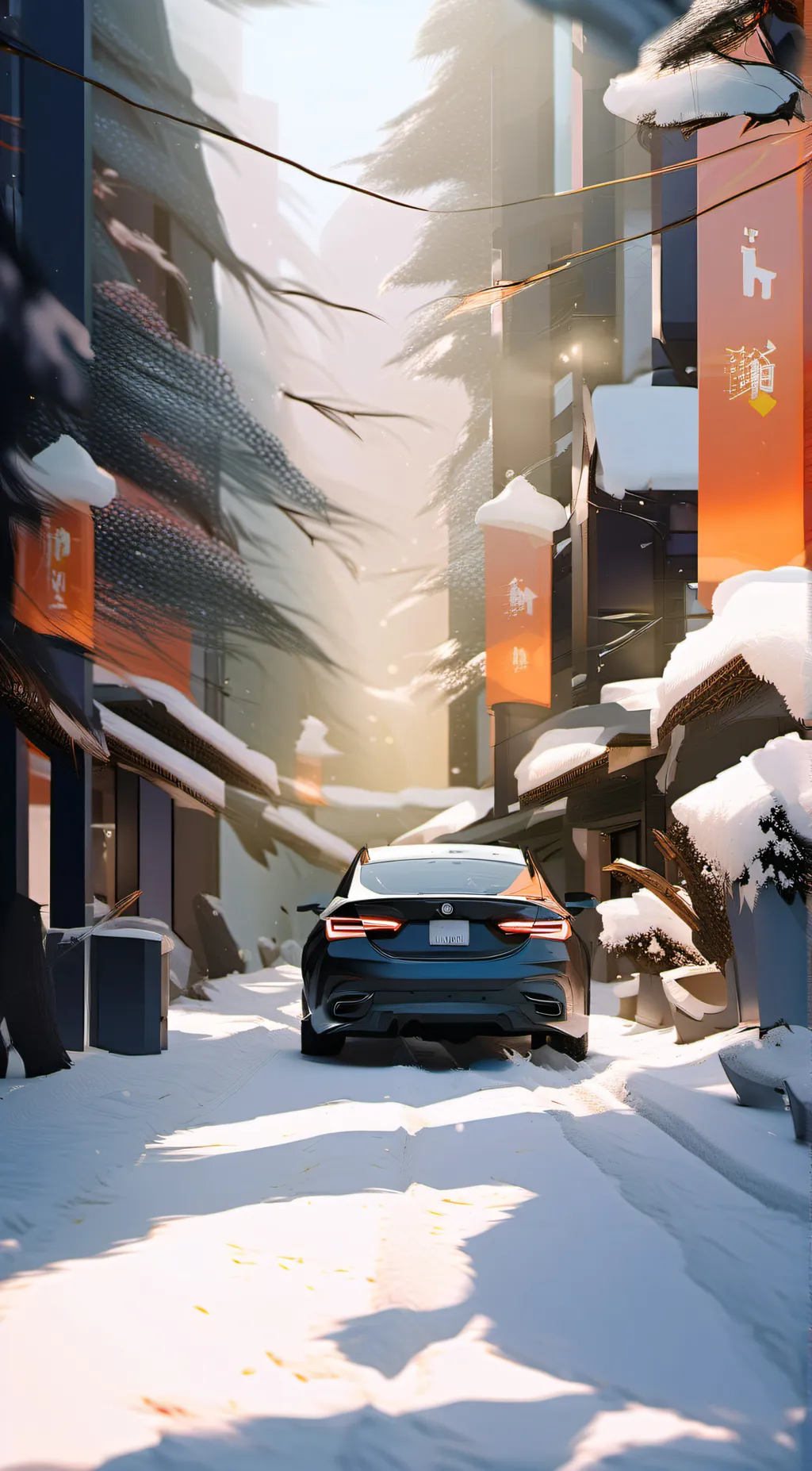 ai character: car background