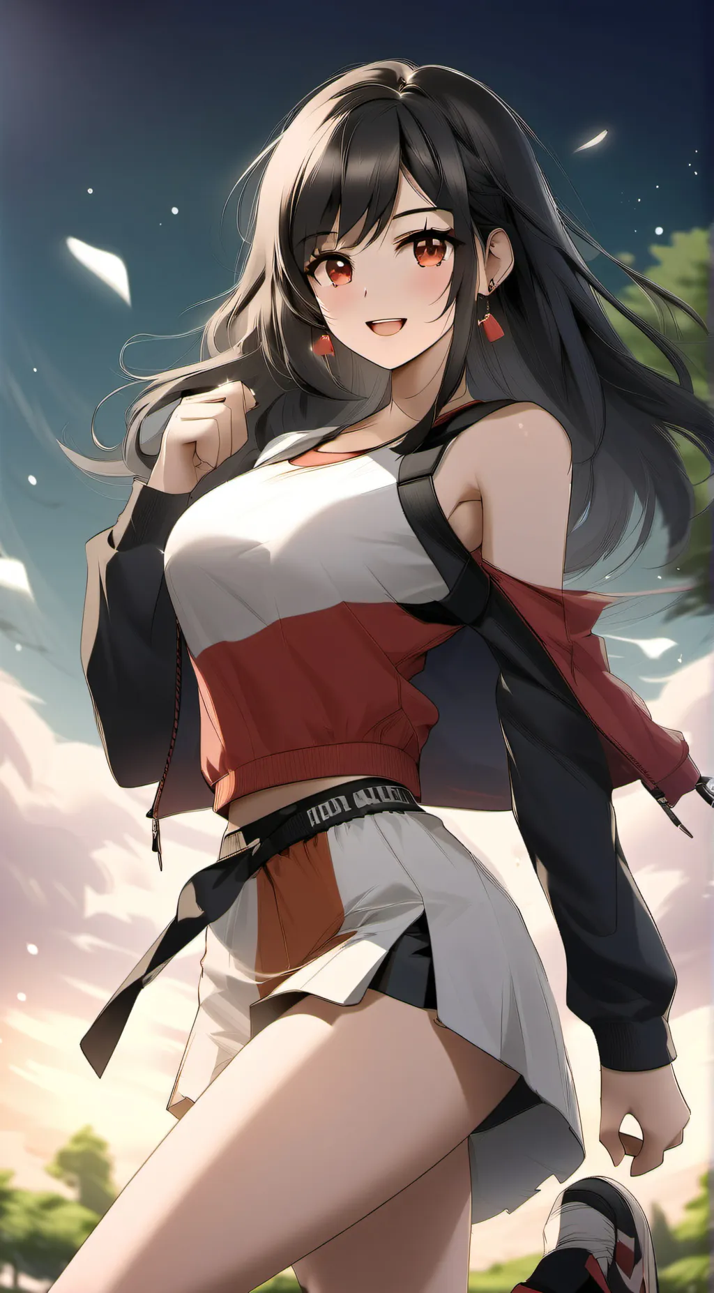 ai character: rose 🌹  background