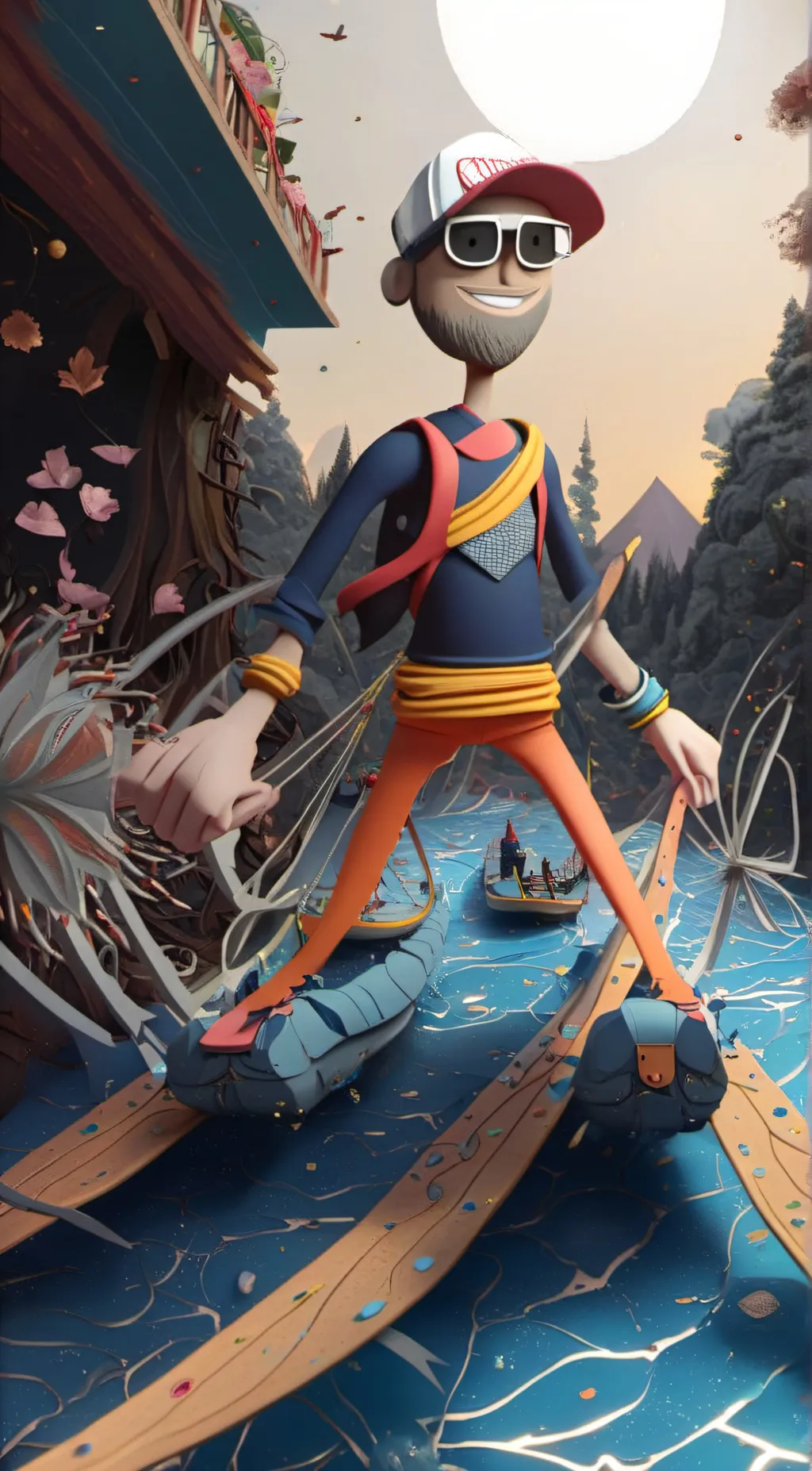 ai character: Rick background