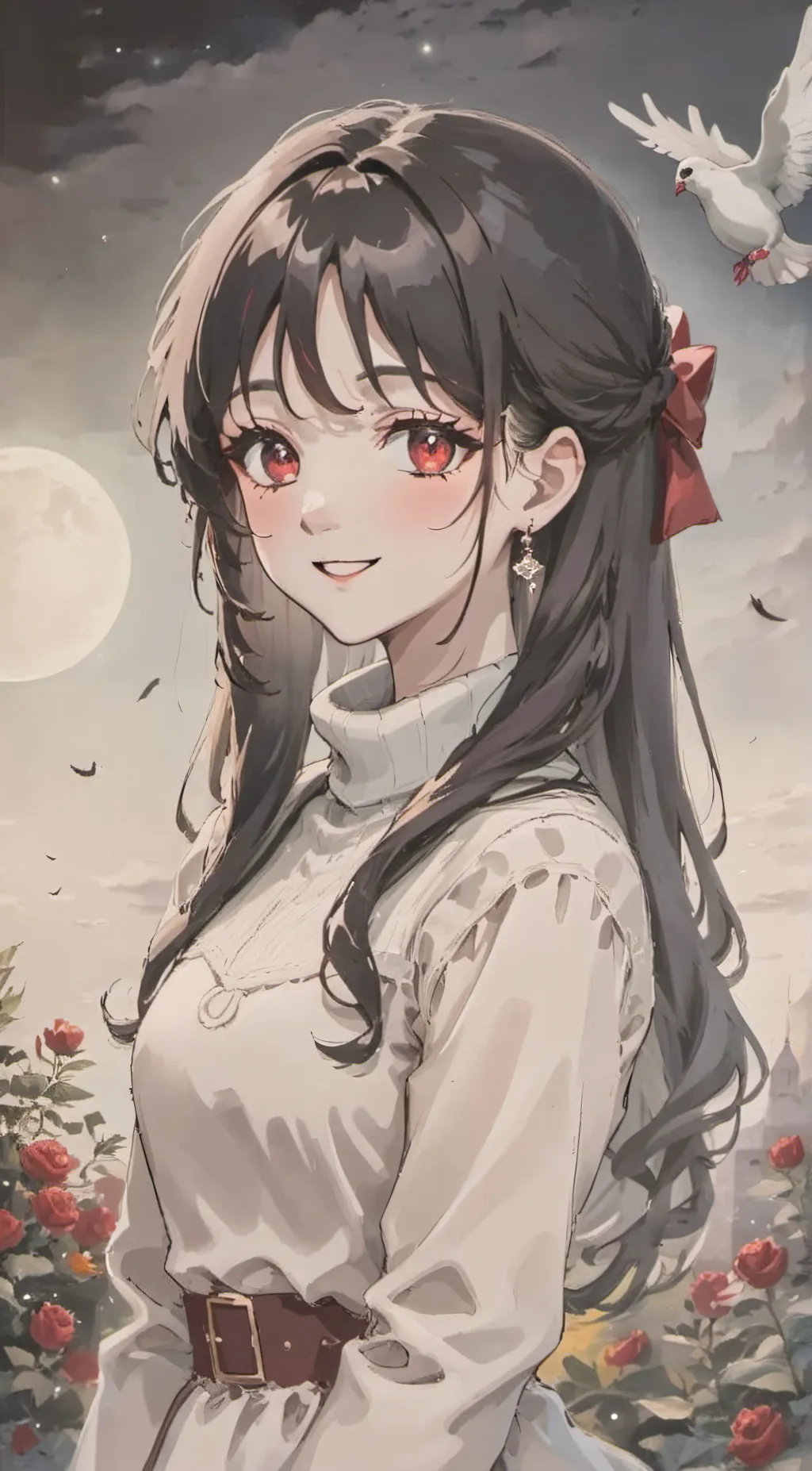 ai character: Ruby background