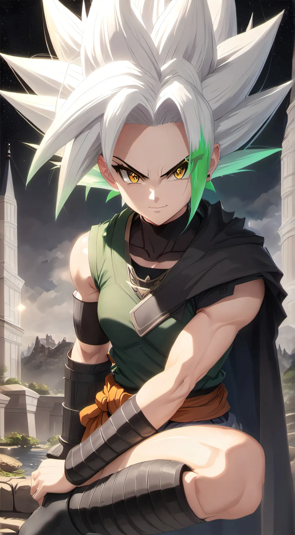 ai character: Preflau background