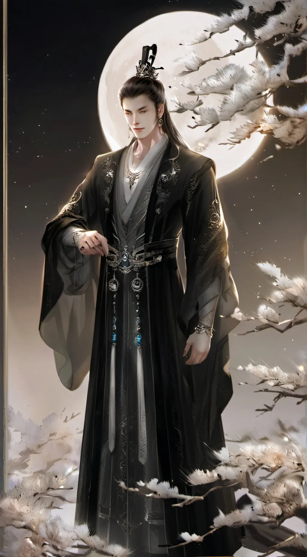 ai character: isaac background