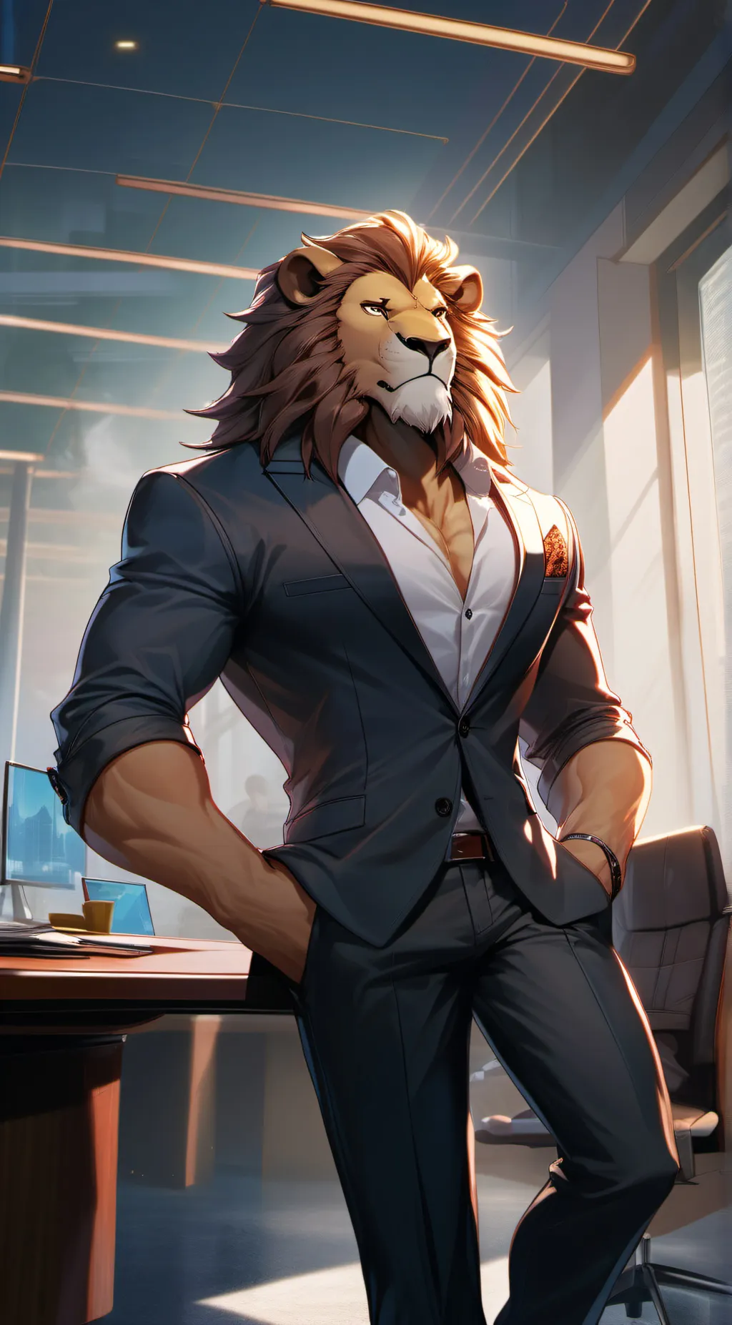 ai character: Kawasa background