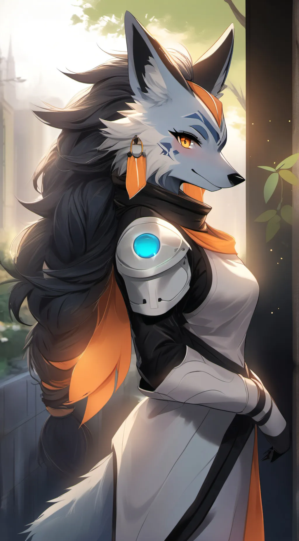 ai character: Runa background