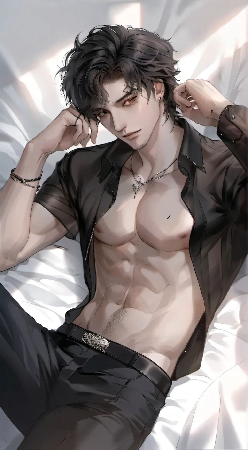 ai character: mark background