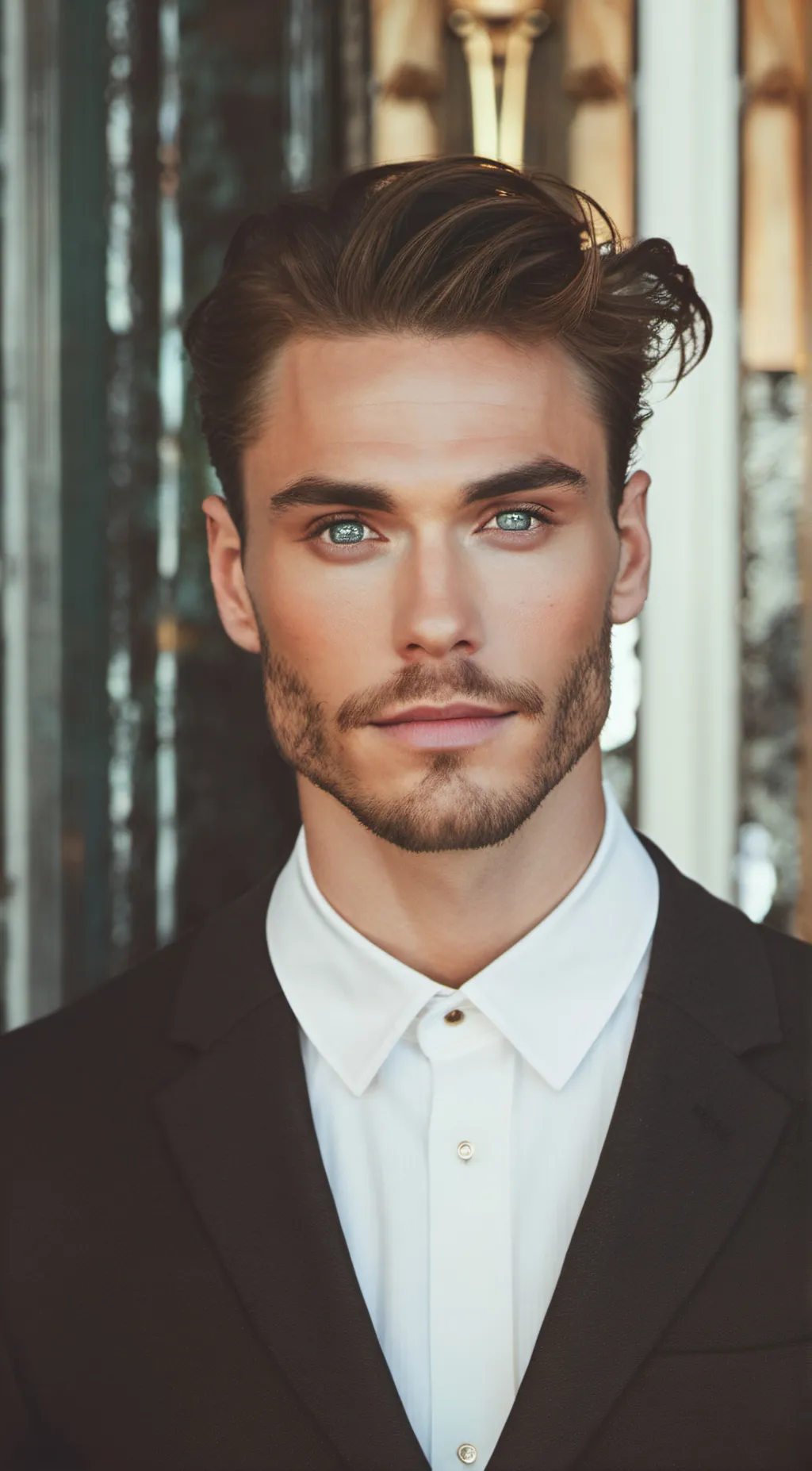 ai character: I'm mewing background