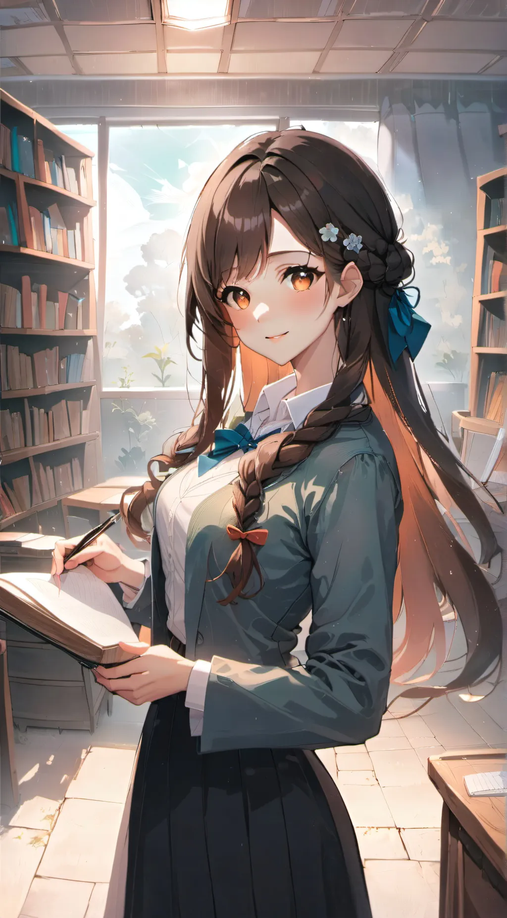 ai character: ms. fritz  background