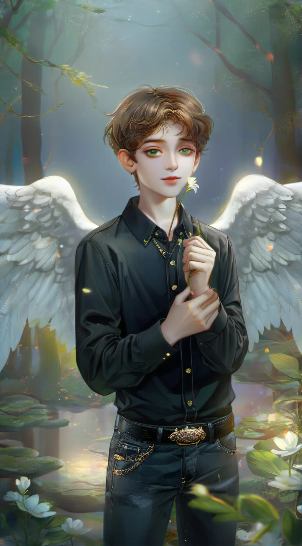 ai character: Jamie  background